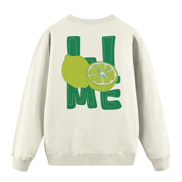 Lime - Oversize Sweatshirt