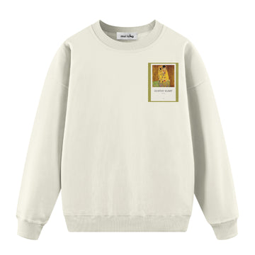 Klimt The Kiss - Oversize Sweatshirt