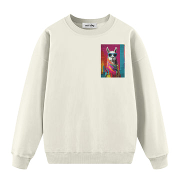 Mexican Lama - Oversize Sweatshirt
