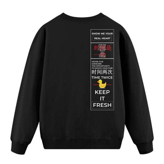 Keep It Fresh - Oversize Sweatshirt