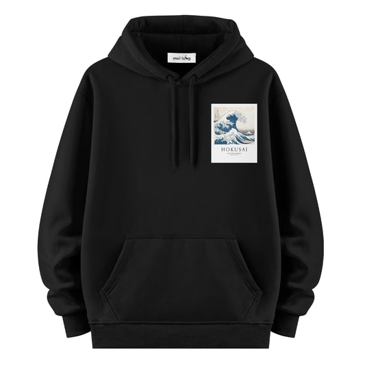 Hokusai - Kanagawa Oki Nami Ura - Hoodie