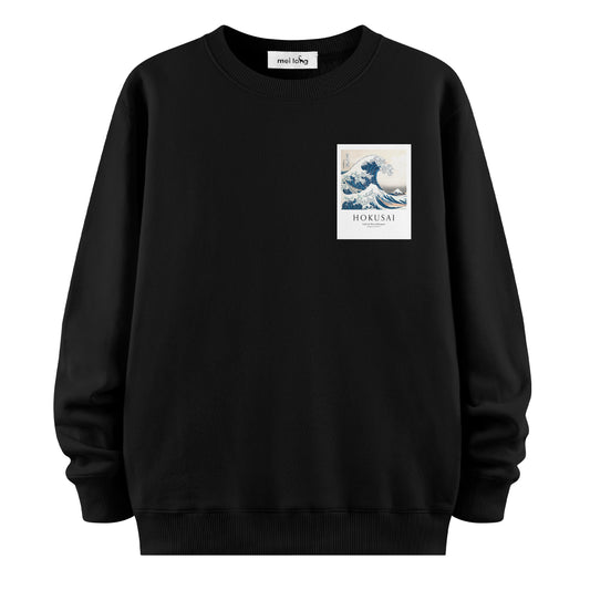 Hokusai - Kanagawa Oki Nami Ura - Sweatshirt