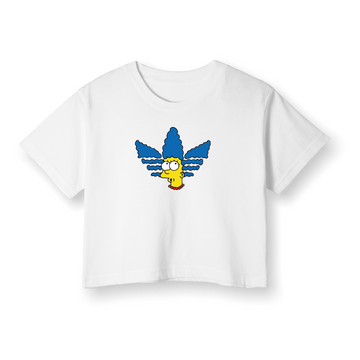 Marge Simpson - Crop T-shirt