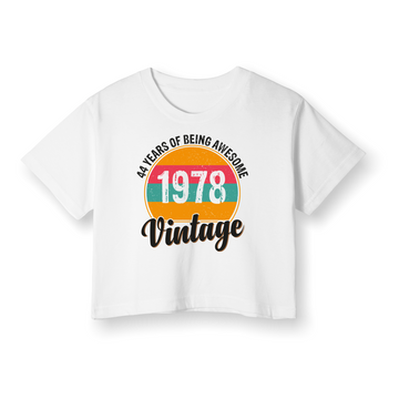 Vintage - Crop T-shirt