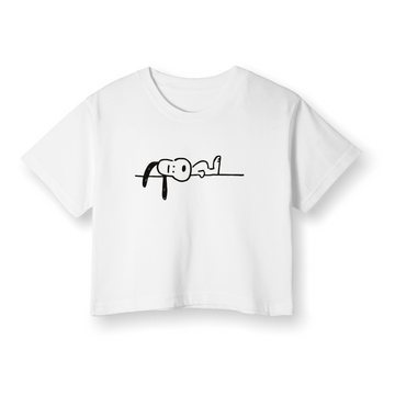 Cartoon 2 - Crop T-shirt