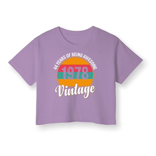 Vintage - Crop T-shirt