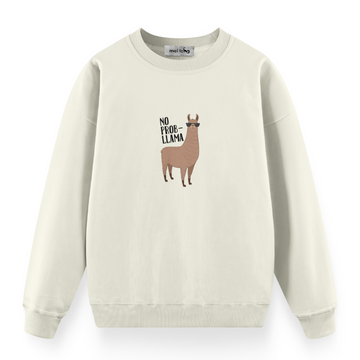 No Probllama - Oversize Sweatshirt
