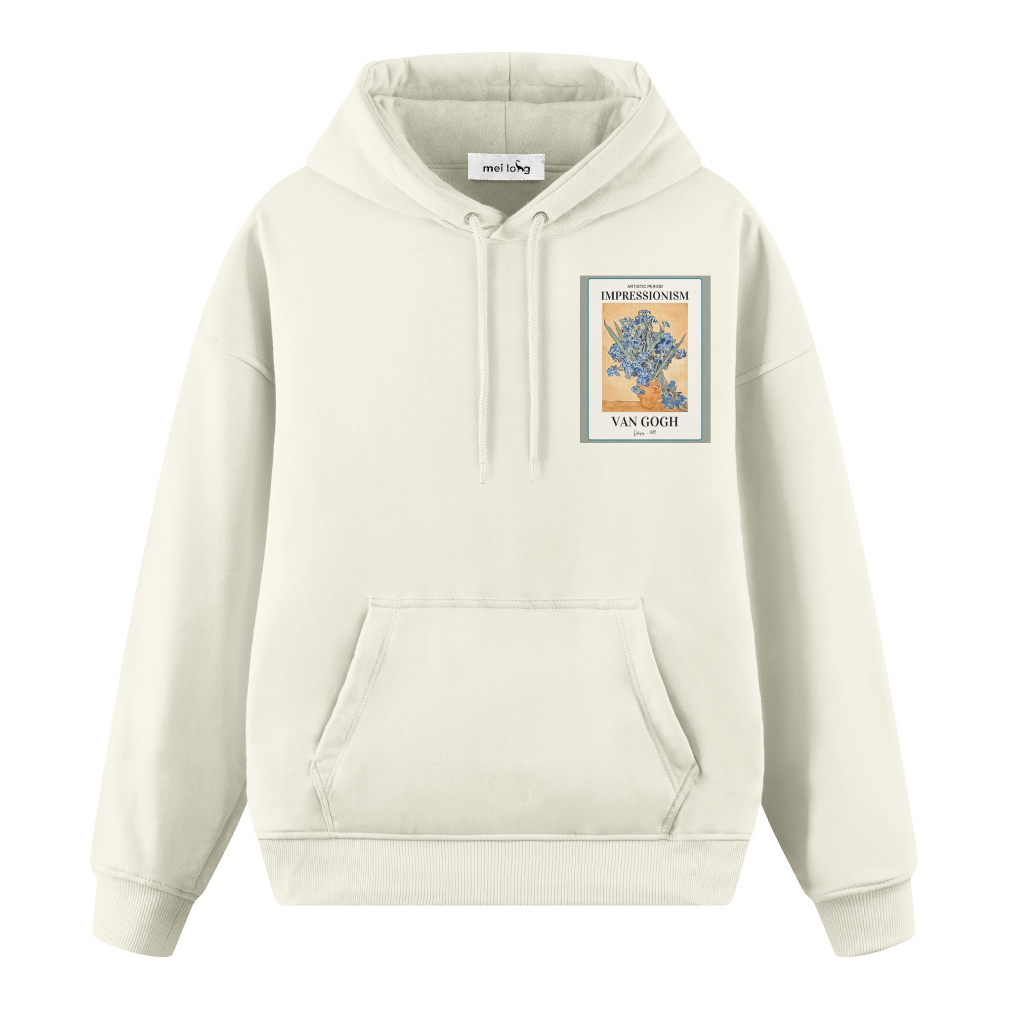 Van Gogh - Irises - Oversize Hoodie