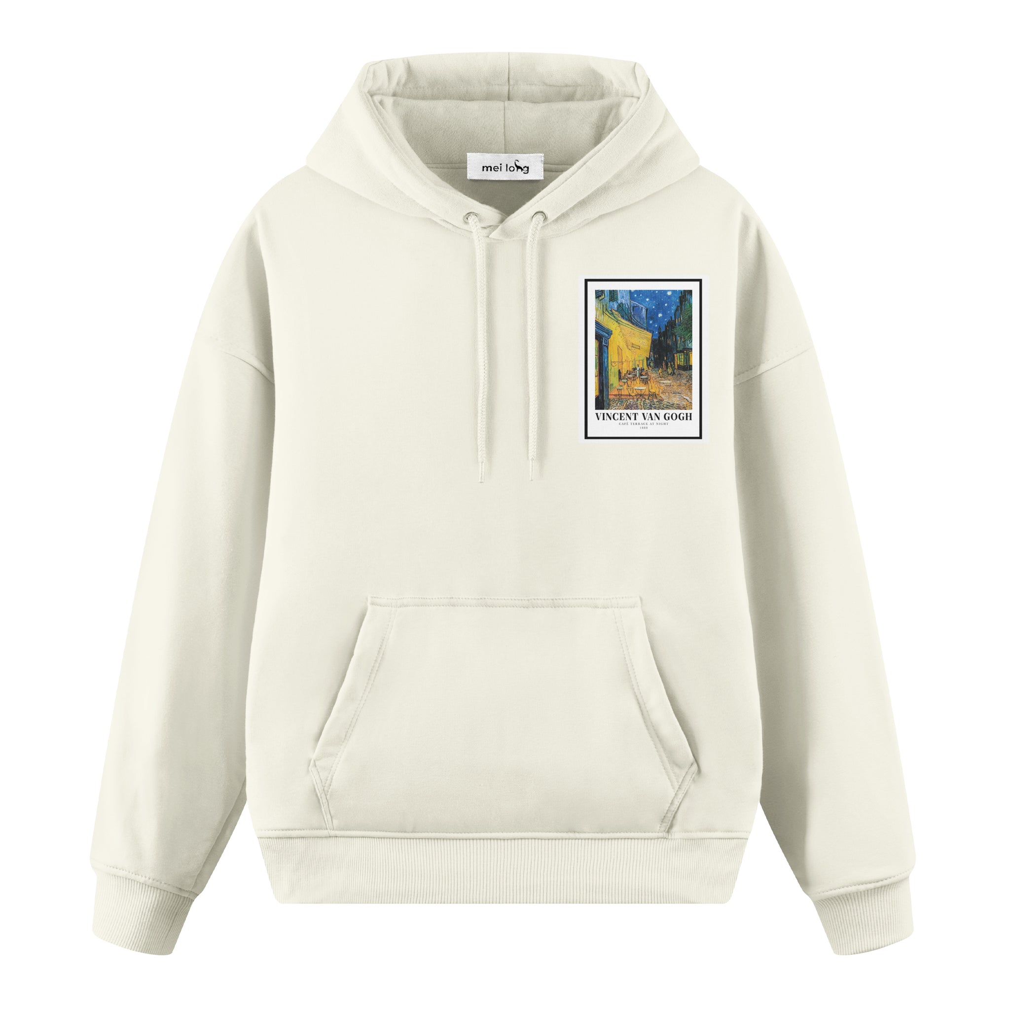 Vincent van Gogh - Café Terrace at Night - Oversize Hoodie