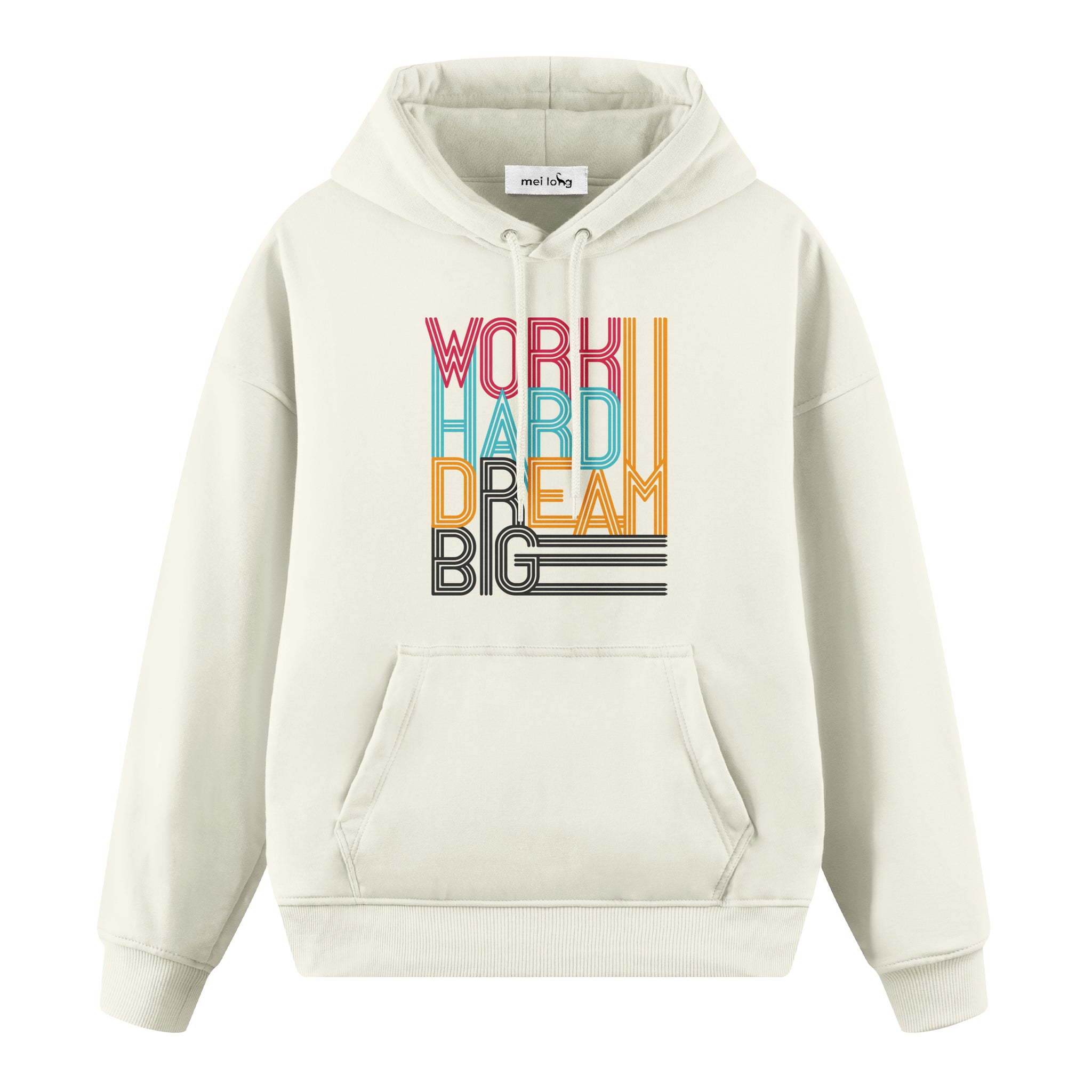 Work Hard Dream Big - Oversize Hoodie