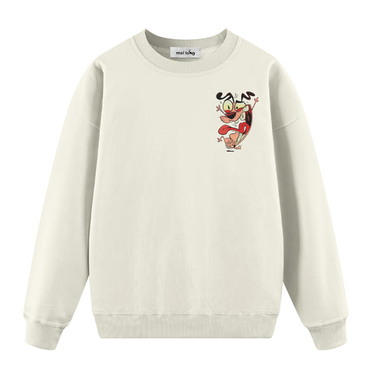 Courage The Cowardly Dog - Oversize Sweatshirt