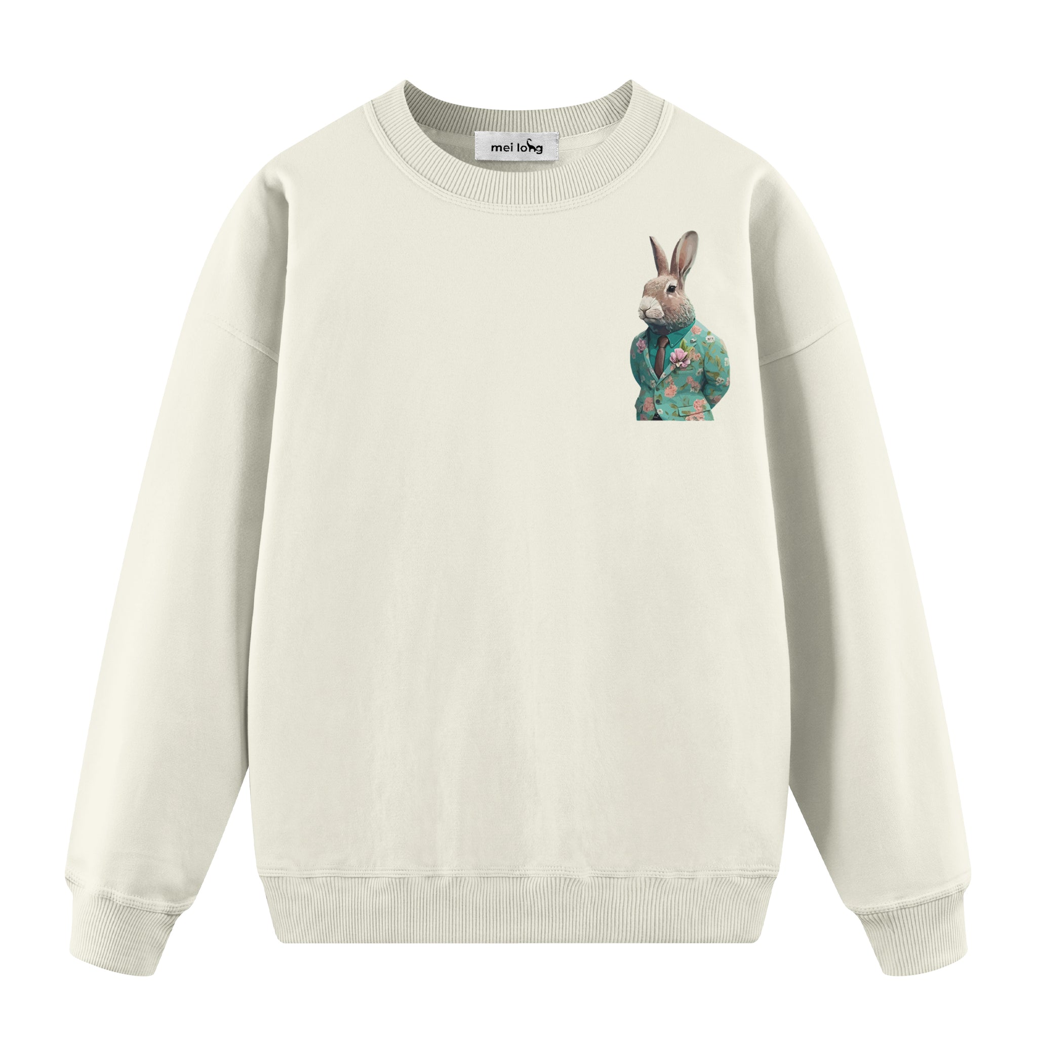 Rabbit İn Suit  - Oversize Sweatshirt