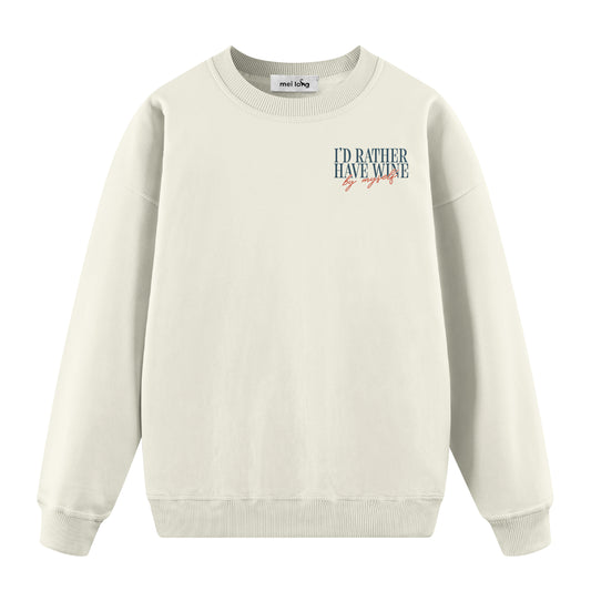 Wine - Oversize Sweatshirt