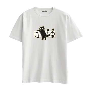 Cat music - Oversize T-Shirt