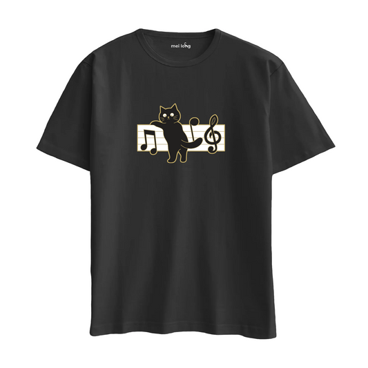Cat music - Oversize T-Shirt