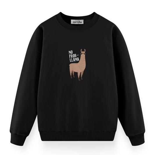 No Probllama - Oversize Sweatshirt