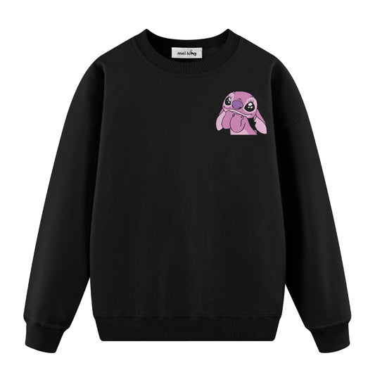 Stitch And Angel - Angel  - Oversize Sweatshirt