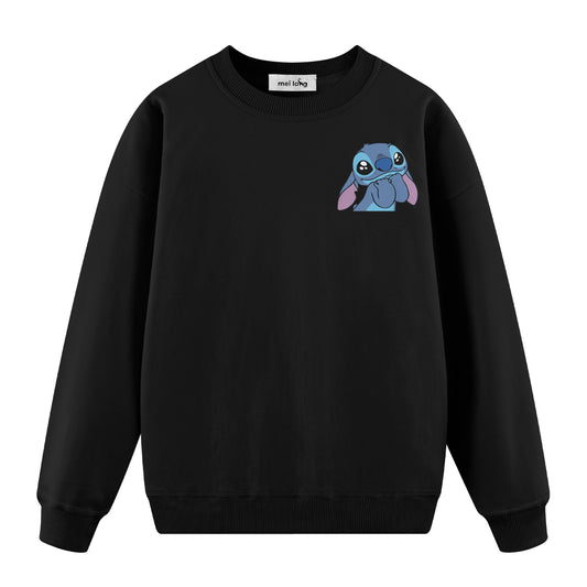 Stitch And Angel - Stitch - Oversize Sweatshirt