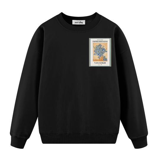 Van Gogh - Irises - Oversize Sweatshirt