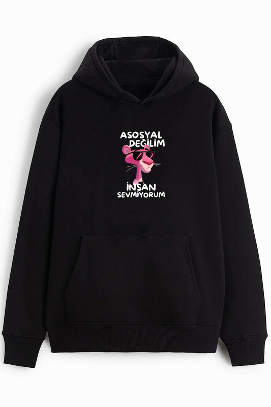 Asosyal Değilim  Hoodie