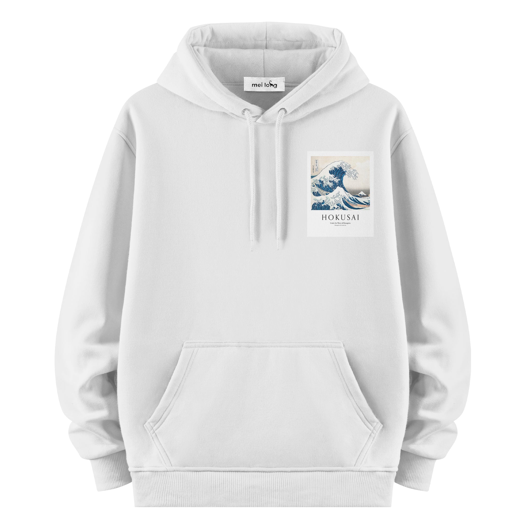 Hokusai - Kanagawa Oki Nami Ura - Hoodie