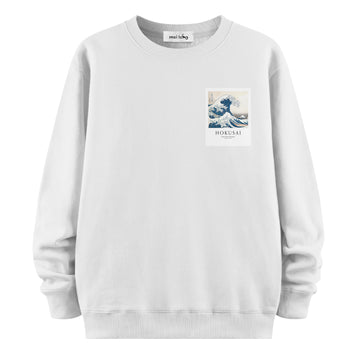 Hokusai - Kanagawa Oki Nami Ura - Sweatshirt