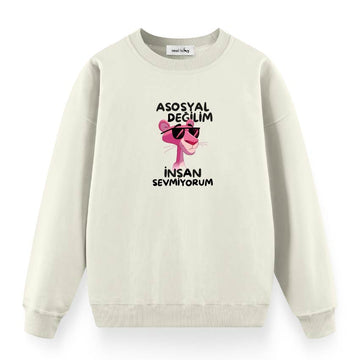 Asosyal Değilim - Oversize Sweatshirt
