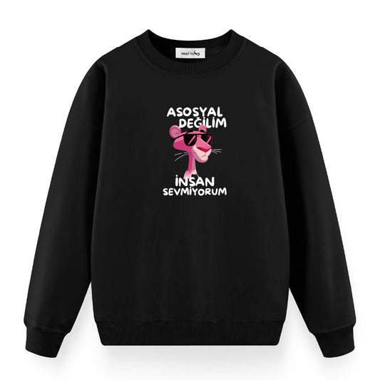 Asosyal Değilim - Oversize Sweatshirt