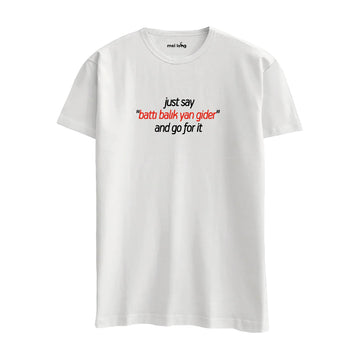 Battı Balık Yan Gider -  Regular T-Shirt