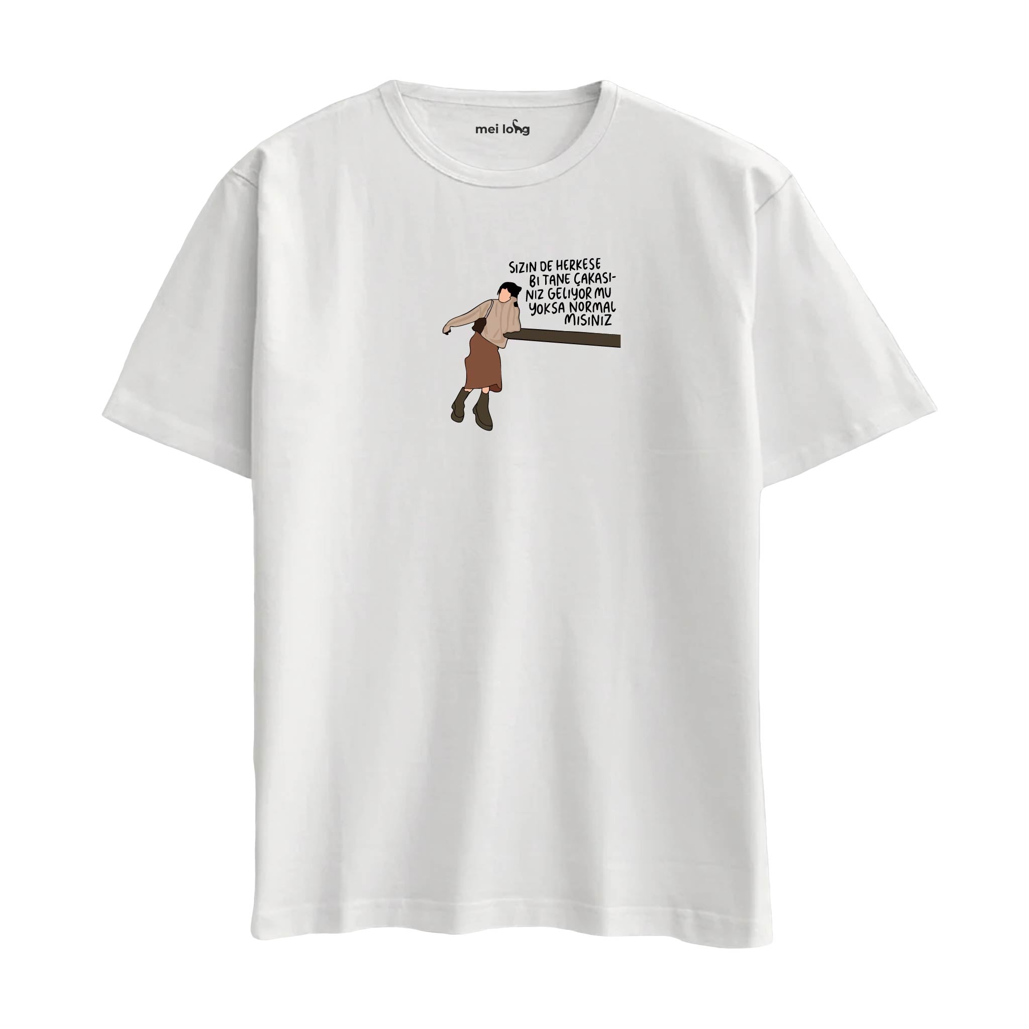 Sizinde Bi Tane Çakasınız Geliyor Mu -  Oversize T-Shirt