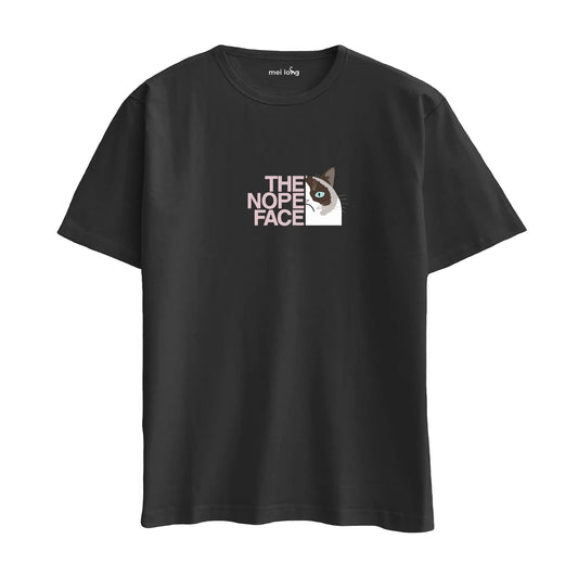 The Nope Face  - Oversize T-Shirt
