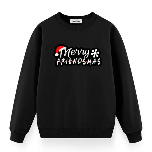 Merry Friendsmas- Oversize Sweatshirt