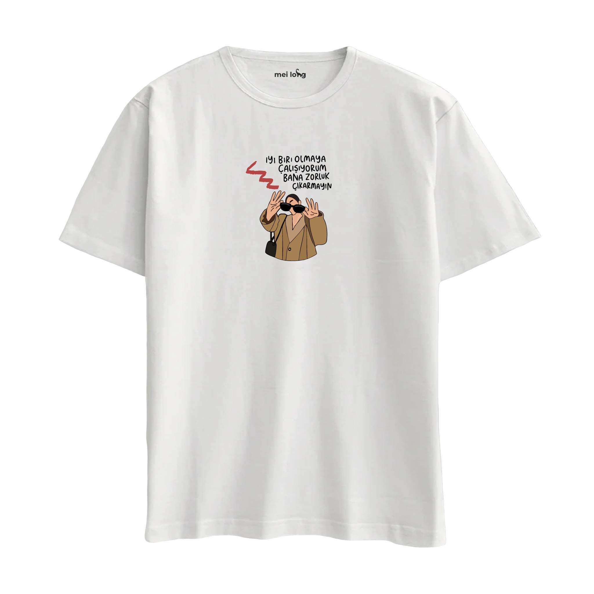 İyi Biri Olmaya Çalışıyorum -  Oversize T-Shirt