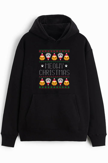 Meowy Christmas - Hoodie