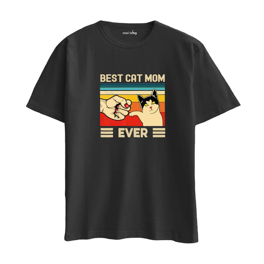 Best Cat Mom Ever - Oversize T-Shirt