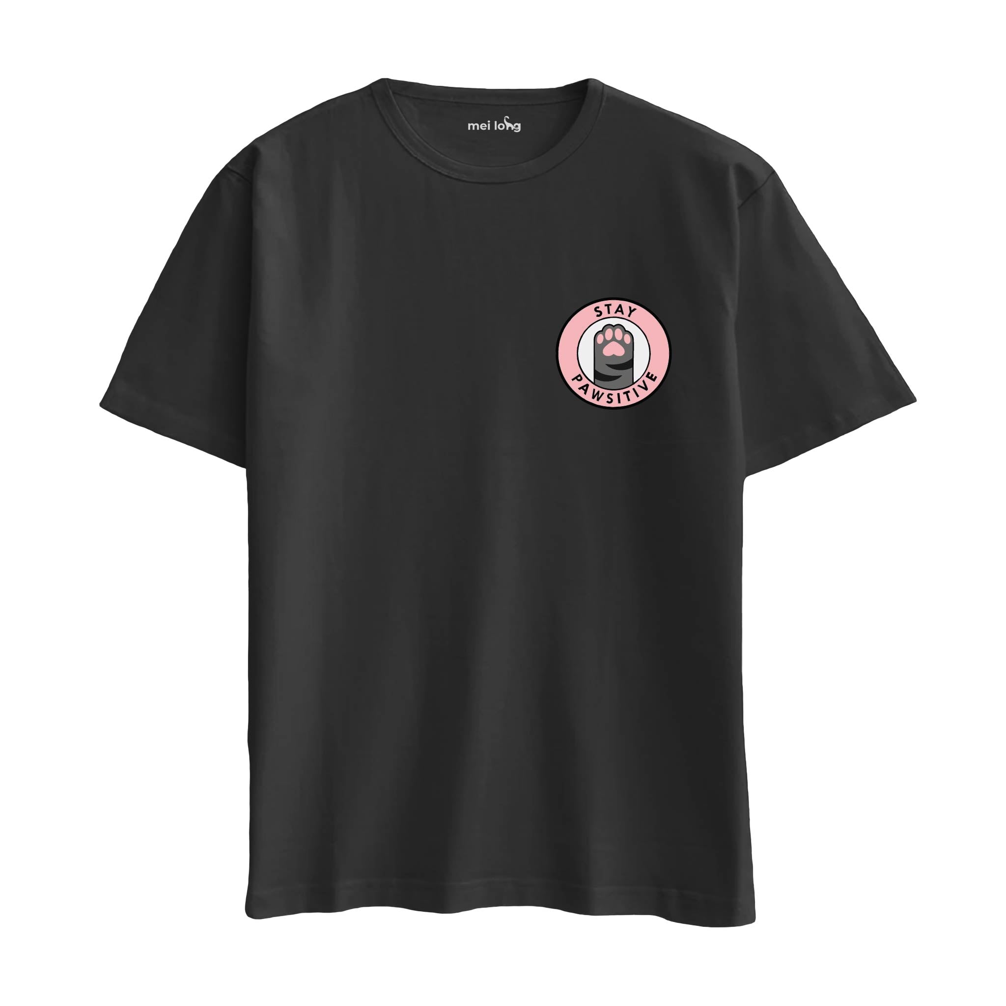 Stay Pawsitive  - Oversize T-Shirt