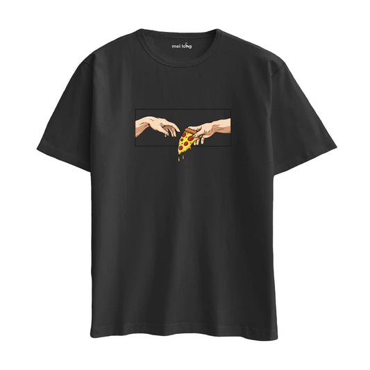 Creation Of Pizza - Oversize T-Shirt