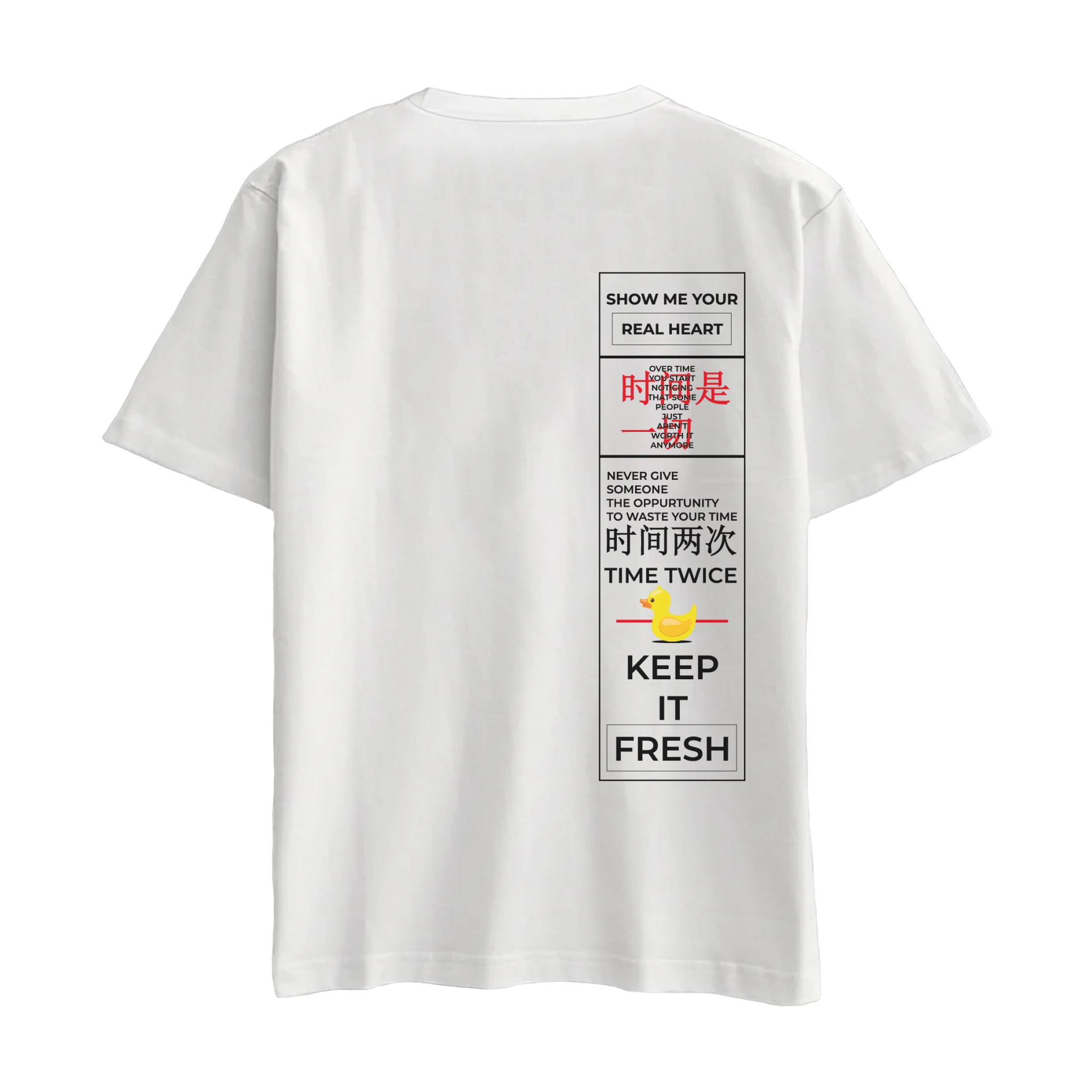 Keep It Fresh  - Oversize T-Shirt