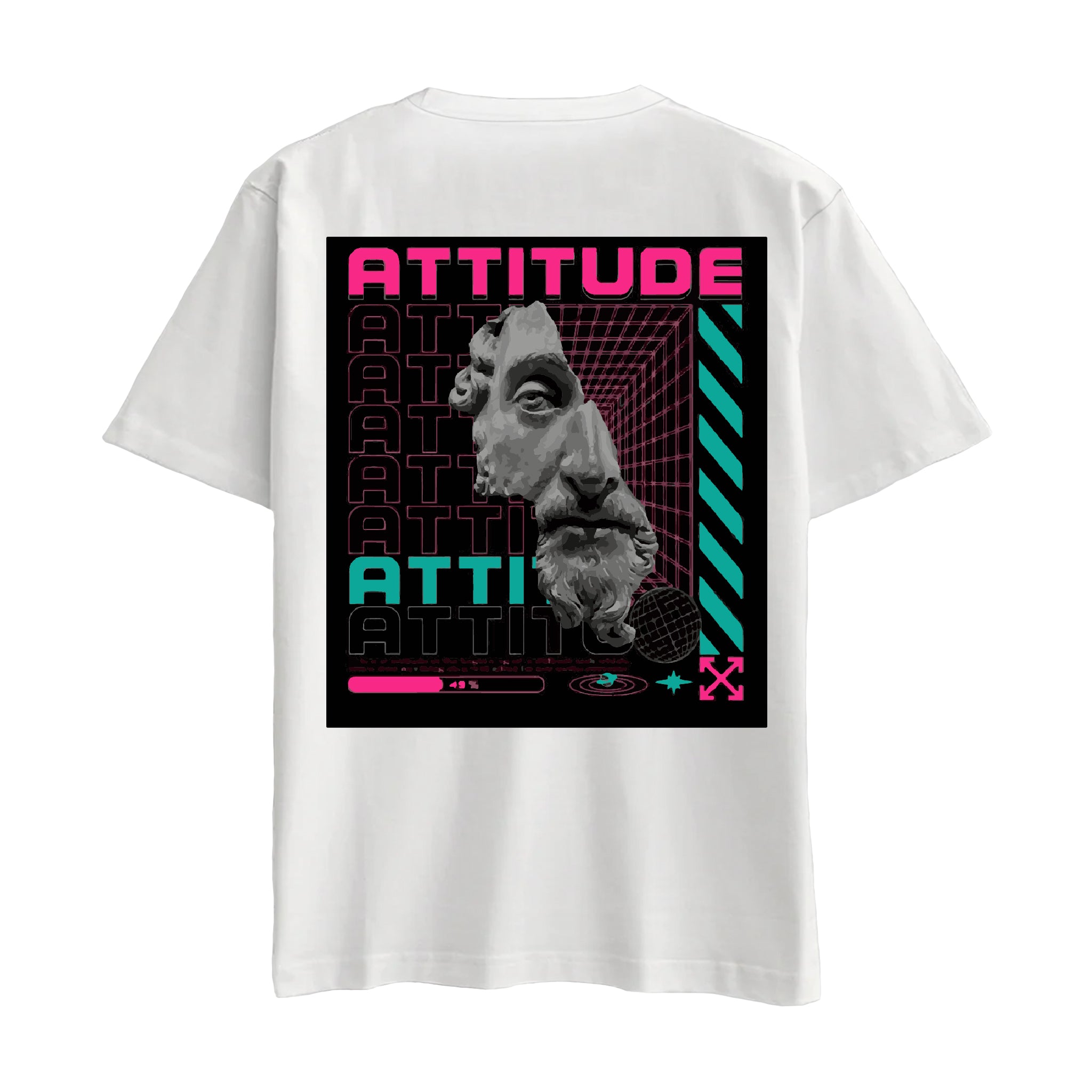 Attıtude  - Oversize T-Shirt